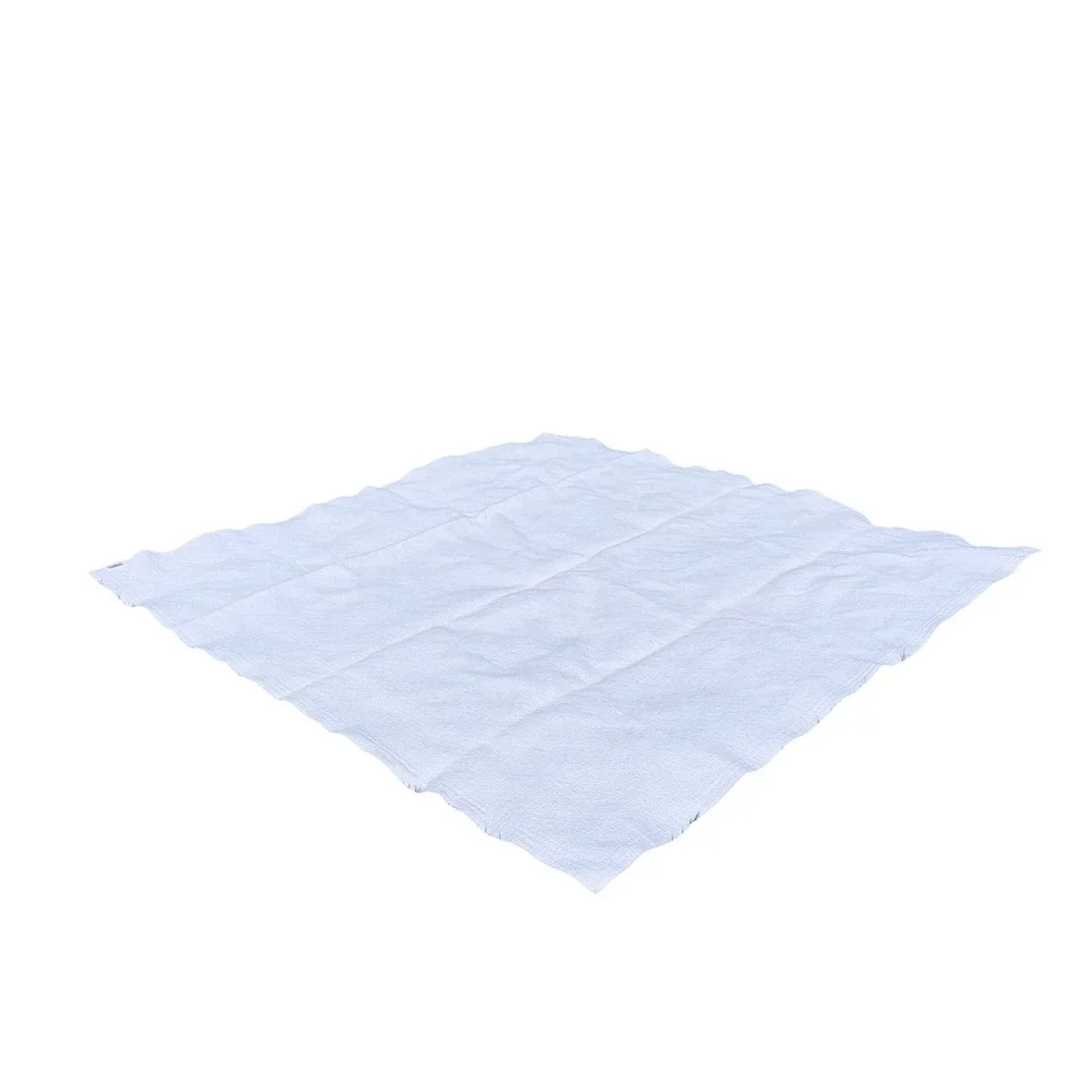 Restoration Hardware Quilt Queen White Excellent 100% Cotton Pick Stitch Texture